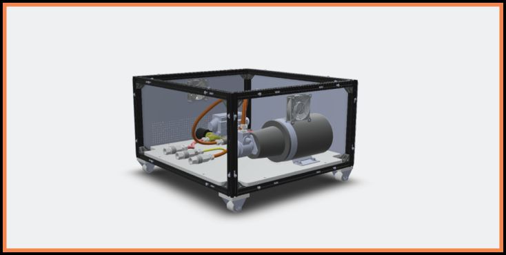 small diameter cooling machine for high pressure die casting